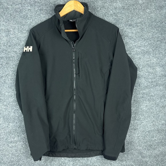 Helly Hansen Other - Helly Hansen Paramount Softshell Jacket Mens Medium Black Full Zip